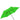 Knirps US.050 Ultra Light Slim Manual - Taschenschirm Regenschirm (neon green)