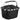 KLICKfix reisenthel Carrybag GT 21 - Gepäckträgerkorb (Racktime) (black)