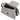 Furla Nuvola S - Schultertasche 27 cm (cenere+soil+nero) - Bild 6