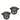 Vaude Zubehör - Ersatzrollen 2er Set (black, Turin,Sapporo II, Rotuma, Tuvana, CityTravel) - Bild 2