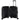 Travelite Millennium - 4-Rollen-Kabinentrolley mit Vortasche S 55 cm (black) - Bild 7