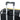 Eminent VERTICA - 4-Rollen-Kabinentrolley 55 cm (schwarz/gelb) - Bild 6