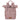 Travelite Basics Short Handle - Rolltop Rucksack 46 cm (smokey rose)