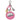 Lacoste Mirror Racket Croc Charm - Schlüsselanhänger (fushida) - Bild 2